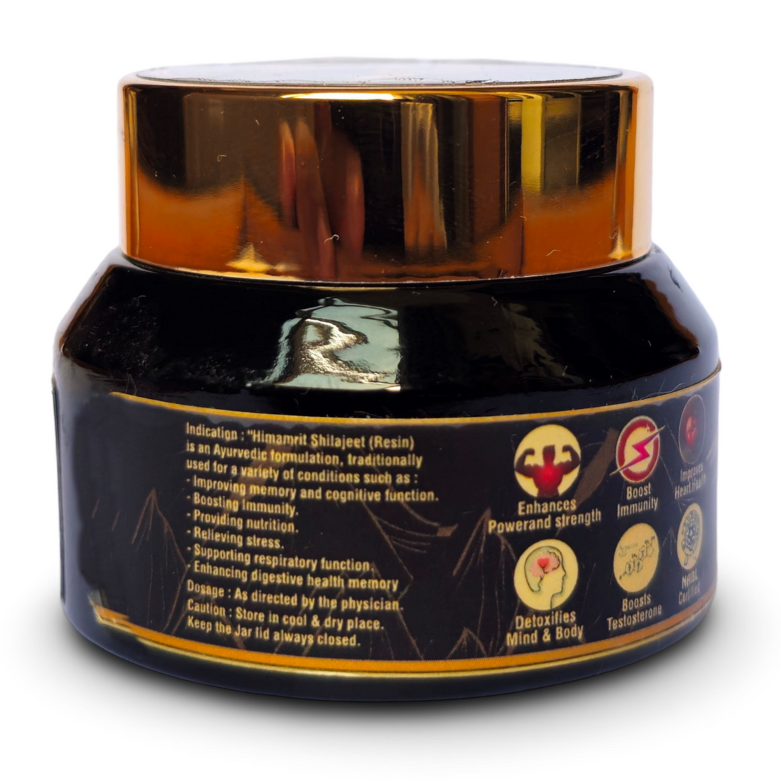 Himamrit Shilajeet (Resin)  Strength-Energy-Endurance-fitness and general health